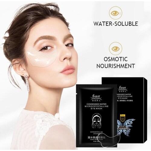 Eye Mask Patch Nasolabial Folds Film Forehead Wrinkles Fade Anti-Wrinkle Firming Collagen Gel Wet Pattern Sticker TSLM1