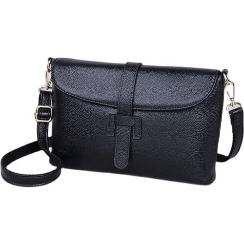 Genuine Leather Crossbody Bags for Women Luxury Handbag Fashion Ladies Shoulder Bag Female Messenger Bags Clutch Purse