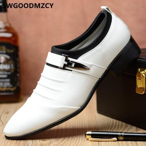 Wedding shoes men classic Coiffeur brown dress italian brand designer shoes mens dress boots formal shoes men office wedding dre