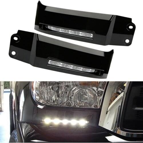 LED daytime running lights, integrated L & R vehicles, daytime running lights, fog lights For Toyota