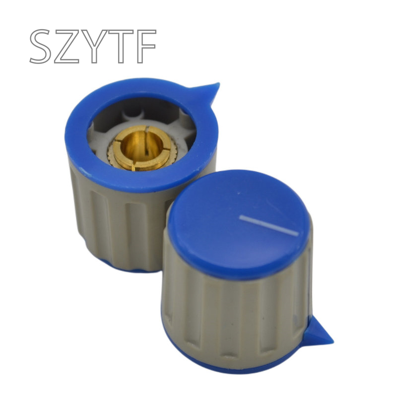 Within KN115 type locking knob potentiometer knob plastic knob hole 6MM hat