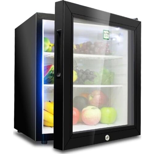 30L Mini Refrigerator Household Single Door Wine Milk Food Cold Storage Home Cooler Dormitory Freezer Fridge