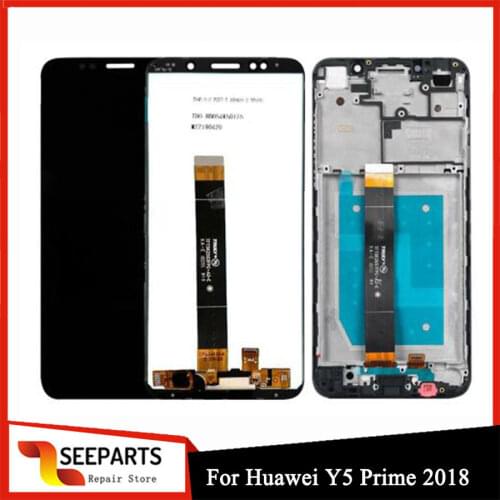 5.45" Full LCD Display For Huawei Y5 Prime 2018 Touch Screen Digitizer Assembly Huawei Y5 Prime 2018 DRA-L02 DRA-L22 DRA-LX2