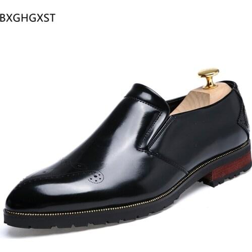Black Men Loafers Shoes Designer Dress Shoes Mens Fashion Formal Party Shoes for Men 2021 Chaussure De Homme Zapatos De Hombre