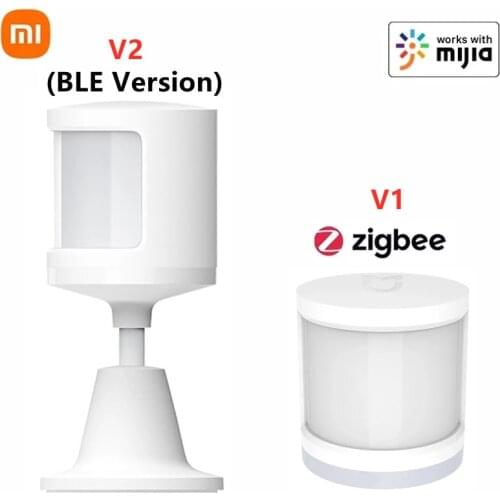 New Xiaomi Mijia Human Body Sensor 2 Via Android IOS Smart Body Movement Motion Sensor Bluetooth Connection For Smart Mi home