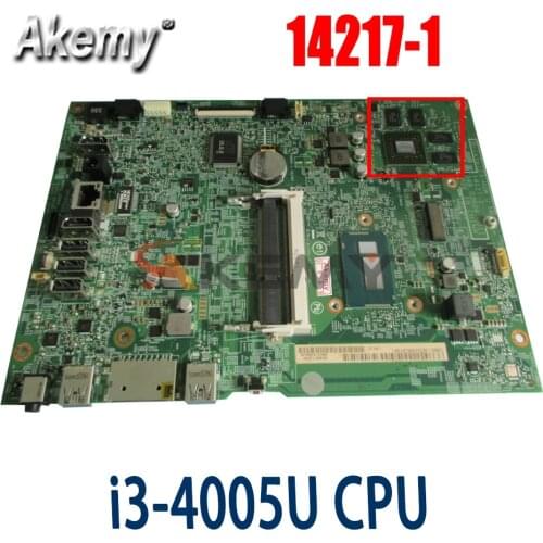 For ACER 14217-1 all in one motherboard I3-4005U CPU 348.03604.0011 DBB2D11001 DB.B2D11.001 mainboard Bristo123-HSW U MB ,NEW