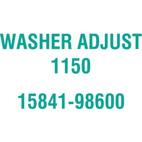 For Kubota 15841-98600 WASHER ADJUST 1150