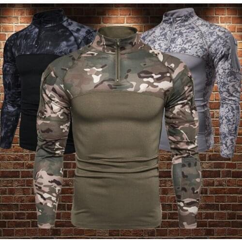 GIOVANBBELEOM/吉梵贝仑 Mens Camouflage T-Shirts