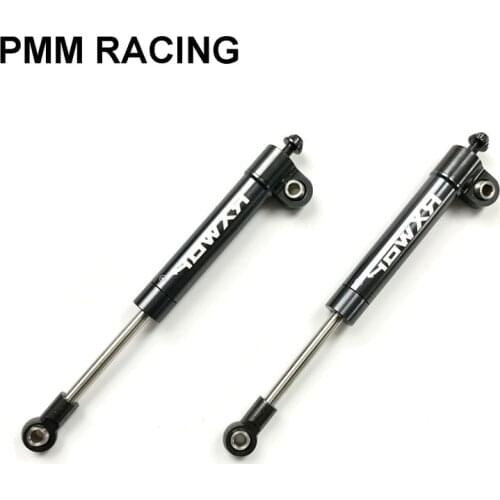 1 Pair Metal Hydraulic Adjustment Assist Negative Pressure Shock-absorbing Barrel For 1/10 RC Crawler Car TRX4 TRX6 AXIAL SCX10