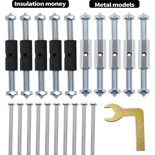 URANN 1Set 86 Type Household Cassette Repairer Switch Socket Cassette Screws Support Rod Wall Mount Box Repair Tools Sets