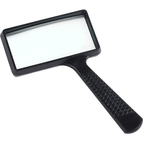 Handheld 10X Magnifier Microscope Glass Lens Magnifying Aid Reading For Seniors Loupe Jewelry Repair Lens Magnification Tool