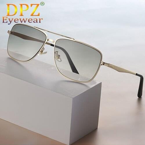 2021 New woman fashion big frame double beam pilot sunglasses mens trend box metal classic sunglasses UV400 oculos de sol
