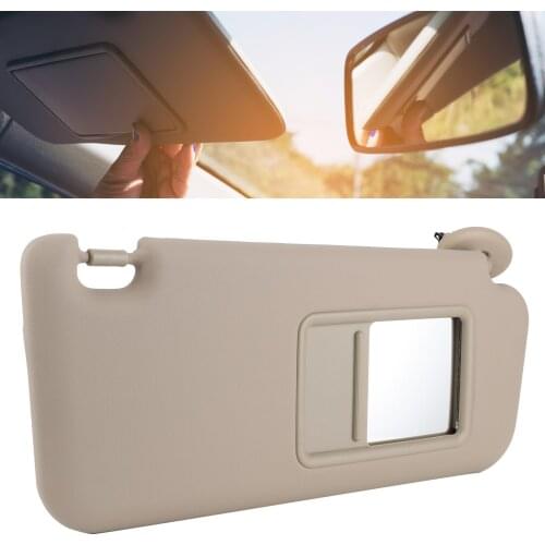 Right Driver Side Sun Visor 774310‑42452‑B2 Replacement Accessory Fit for Toyota RAV4 2006‑2013