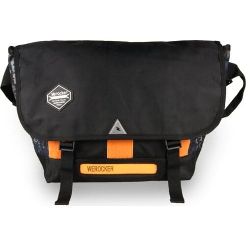 Men Bicycle Messenger Bag Reflective Tape Young Boys Laptop Bike Riding Camouflage Bags Teenager Skateboard Bag Bolsa Deporte