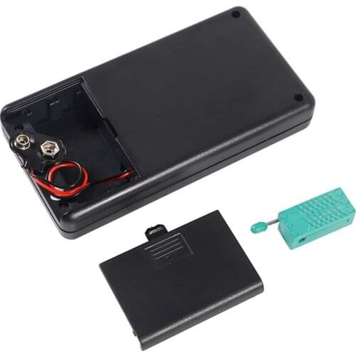 Transistor Tester,Mega328 NPNTransistor Diode Resistor Inductor Capacitance MOS SCR ESR Meter Automatic Checker Detector