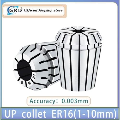 ER16 Chuck UP Level Accuracy: 0.003mm Quality Best ER16 CNC tool holder gripper for NC machine tool 2 4 6 8 10 3.175 mm