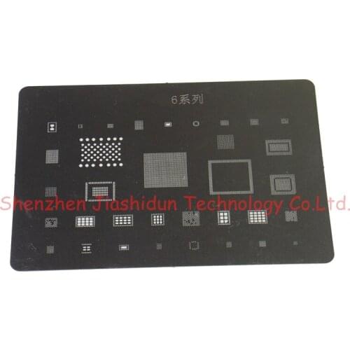 High precision BGA Reballing Stencil multi model tin net Planting tin tools for 6 A8CPU Large hard disk Ball net Tin net