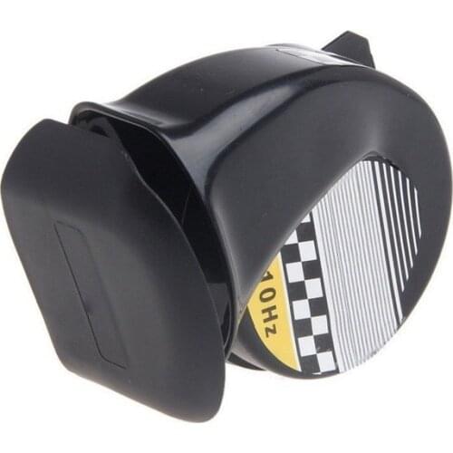 12V 130DB Universal Car Horns Signal for Auto Vehicle Trucks siren Car Horn Black Snail Waterproof Signal Horn Car Accessories