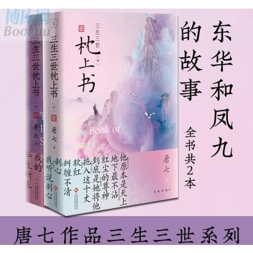 2 books/set Zhen Shang Shu The Pillow Book of Samsara Fiction Romance Love book for adult teens-AB
