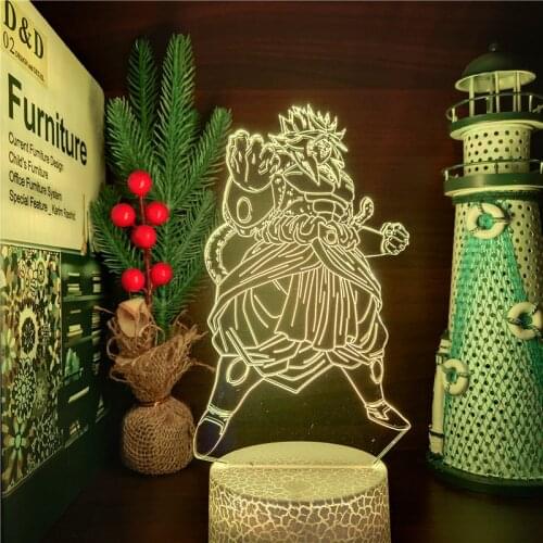 Dragon Ball Z 3D Night Light Broly LED Lamp SSJ4 Super Saiyan Lampara Neon Lights DBZ Goku Lighting Manga Neon Lampe Home Decor