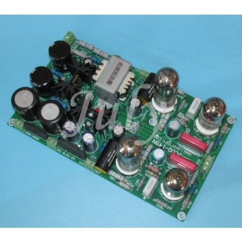 6N3 +6N6 SRPP dual-channel preamplifier board, field effect tube high voltage electronic filter/delay power supply