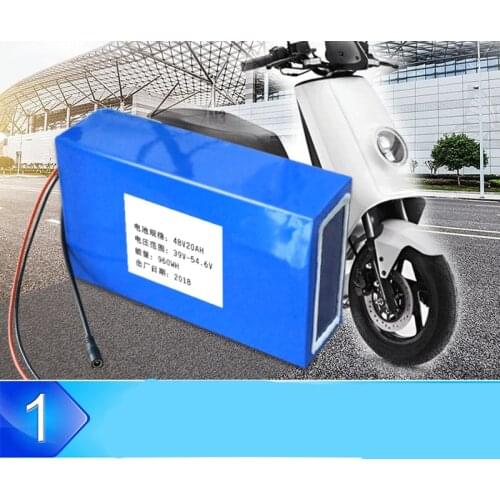 Free shipping 48V 1000W lithium 48V 20AH ebike battery 48 V 20AH electric bike battery with 30A BMS + 54.6V 3A Charger