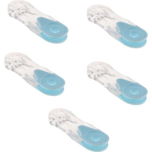 Accesorios para cortinas de ventana, accesorios de plástico para cortinas de gasa, decoración de baño para el hogar, 9x3cm, 5 ud