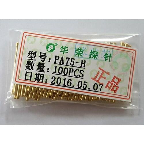 1.3MM Plum Nine Claw Probe 16.5MM Test Needle PA75-H2 Original Huarong Spring Test Probe