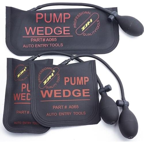 3Pcs Pump Wedge Auto Entry Tools Dent Repair Locksmith Tools for Opening Door