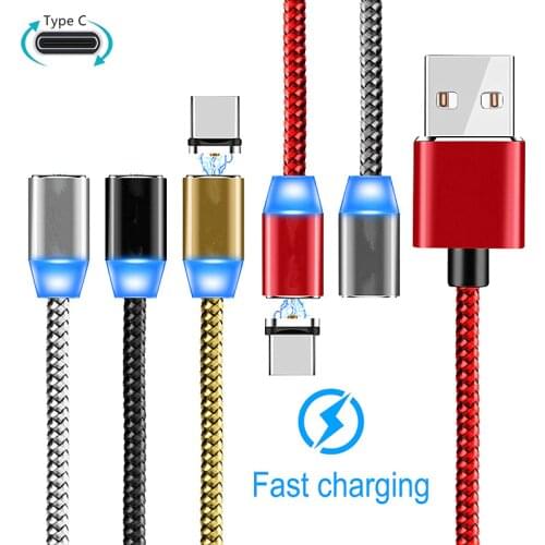 Magnetic Cable Charger USB Type C For LETV LeEco Le 2 pro X527 X626 X622 X620 Max 2 X820 Cool 1 Pro 3 X720 le 2 x520 x526 X625