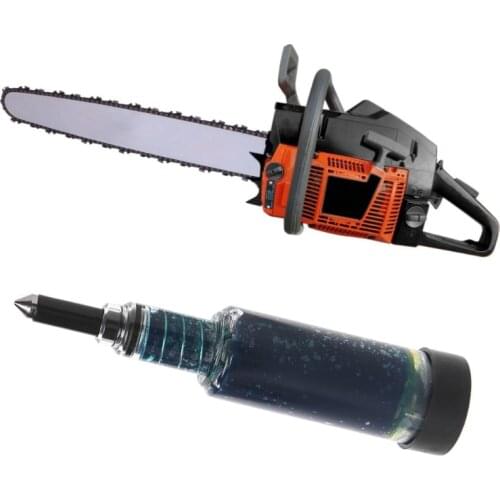 Chainsaw Chain Guide Bar Grease Gun Sprocket Brushcutter Lube Tool Nose Loaded