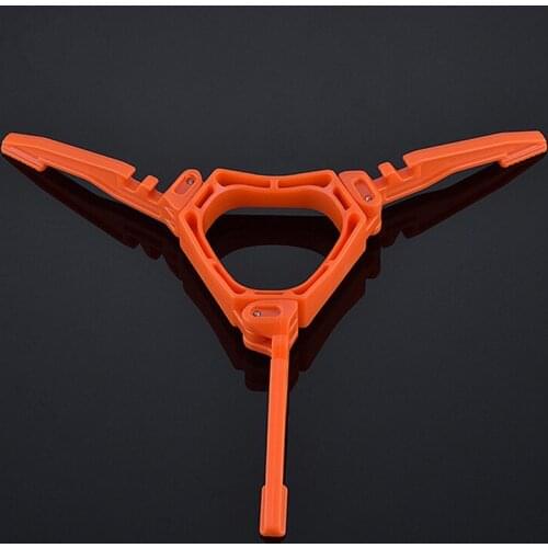 Orange Outdoor Camping Gas Tank Bracket Bottle Shelf Camping Cartridge Canister Stand Brand 1 Piece Camping Stove Furnishings