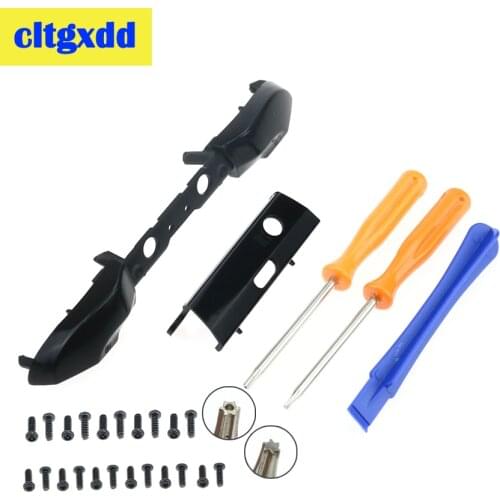 Front Damper Replace Tools Controller Parts Screwdriver Set Bumper LB RB Button With screws For Xbox One S Gamepad Accessories