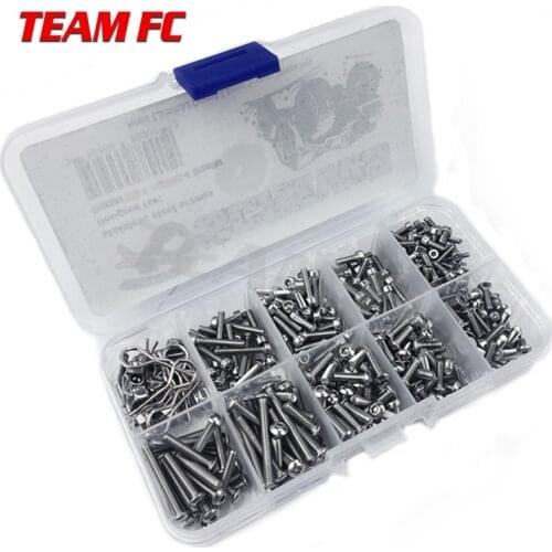 RC Car Screw Stainless Steel Screws Box Repair Tool Kit for TRX4 Accessories S146