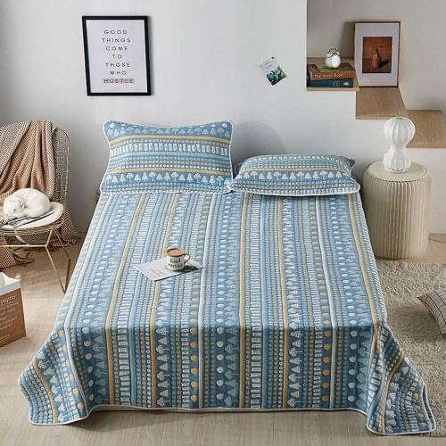 Svetanya 100% Gauze Cotton thin Towel Blankets Throws Bedsheet- no Pillowcase