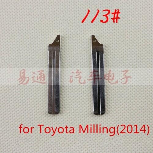 Top Quality NO. 113 Key Blade For Toyota(2014) Flip Key Blade, Car Blank Key Blade