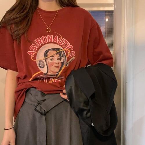 Short sleeve T-shirt female ins wet summer 2021 new easing spice design feeling small Korea chic coat half sleeve