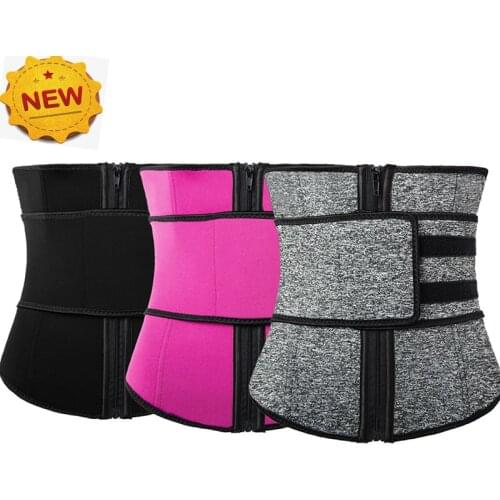 Woman Shaper Neoprene Sauna Waist Trainer Corset Sweat Belt for Ladies Weight Loss Compression Trimmer Workout Fitness Cincher