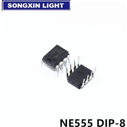 20PCS/LOT New NE555 NE555P NE555N 555 Timers DIP-8