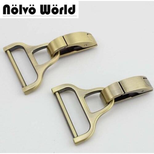 20pcs4colorClip Buckles Screw Diy Side Entrainment And Convenient Installation Package Metal Buckle Man Bag Accessories Hardware