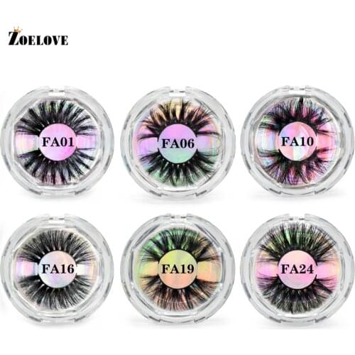 25mm Lashes Wholesale Mink Lash Packaging Boxes 30 Pairs Dramatic Eyelashes 5D False Eyelash Vendors Mink Eyelashes In Bulk