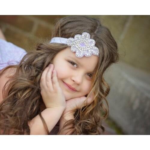 3 pcs/lot , Vintage Rhinestone Beaded Headband