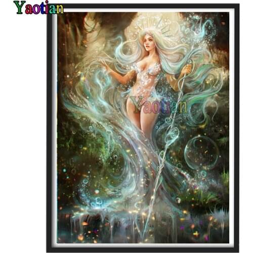 Diy Diamond Painting Fantasy beauty Cross Stitch 5D Full Square Round diamond Embroidery Mosaic gift home decor drop shipping