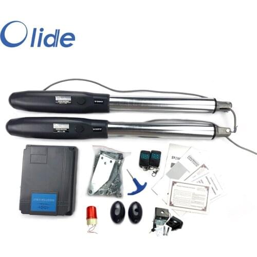 Automtic Swing Gate Opener Double arm with Photocell, Alarm Lamp, Electric latch