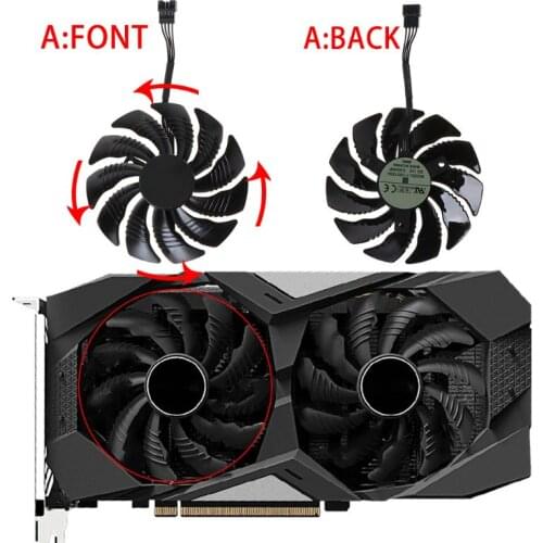 T129215SU 88mm Replaced Cooling Fan Cooler for Gigabyte Geforce GTX 1050 1050TI 1060 1070 1070TI G1 Radeon RX 570 580 470 Y1AE