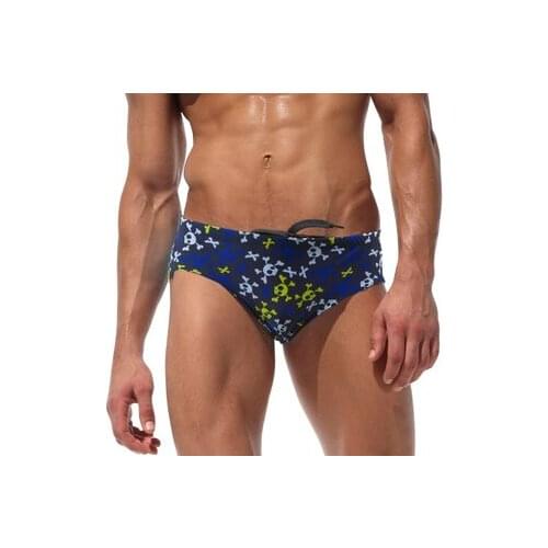 2020 Summer Skull Swimwear Men Swimsuit Maillot De Bain Boy Swim Boxer Shorts Swim Trunks Swimming Surf Banadores mayo sungas