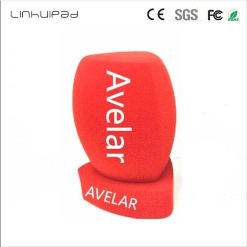 Linhuipd Reporter-Style Interview Mic Foam windscreens Handheld windshield For TV station broadcasting Video Mic journalist