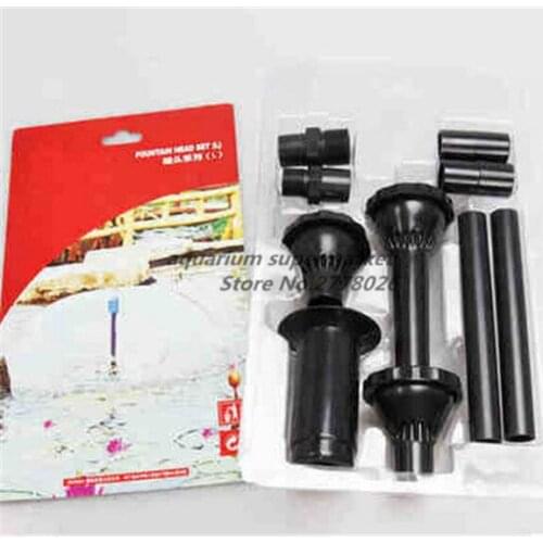 HONGYI 1 piece multifunction miniature kit water pump nozzle spray heads for aquarium fish tank landscape S L size