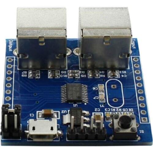 PS2 Keyboard Driver Module Keyboard Capture Adapter Board STM8S103F3P6 Core Module LED Indicator