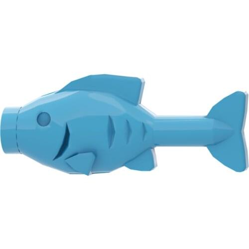 [MOC Hub] 24PCS Fish Building Blocks Compatible Major Brand Kids Toys 64648 Early Learning Education Gifts